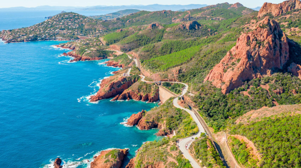 Massif de l'Estérel à Saint-Raphaël