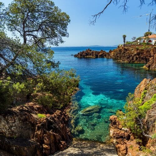 Calanque de Santa-Lucia à Saint-Raphaël